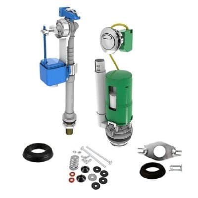 Flush valve repair kit for toilet repairs